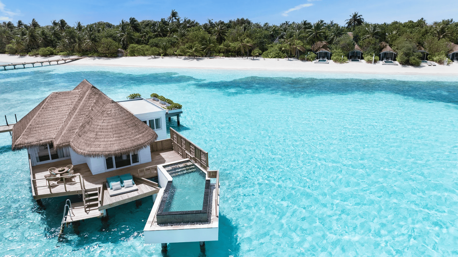 Family Water Villa · the lagoon